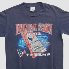 Houston Texans NFL 2002 T-shirt Navy Vintage - Fanatics