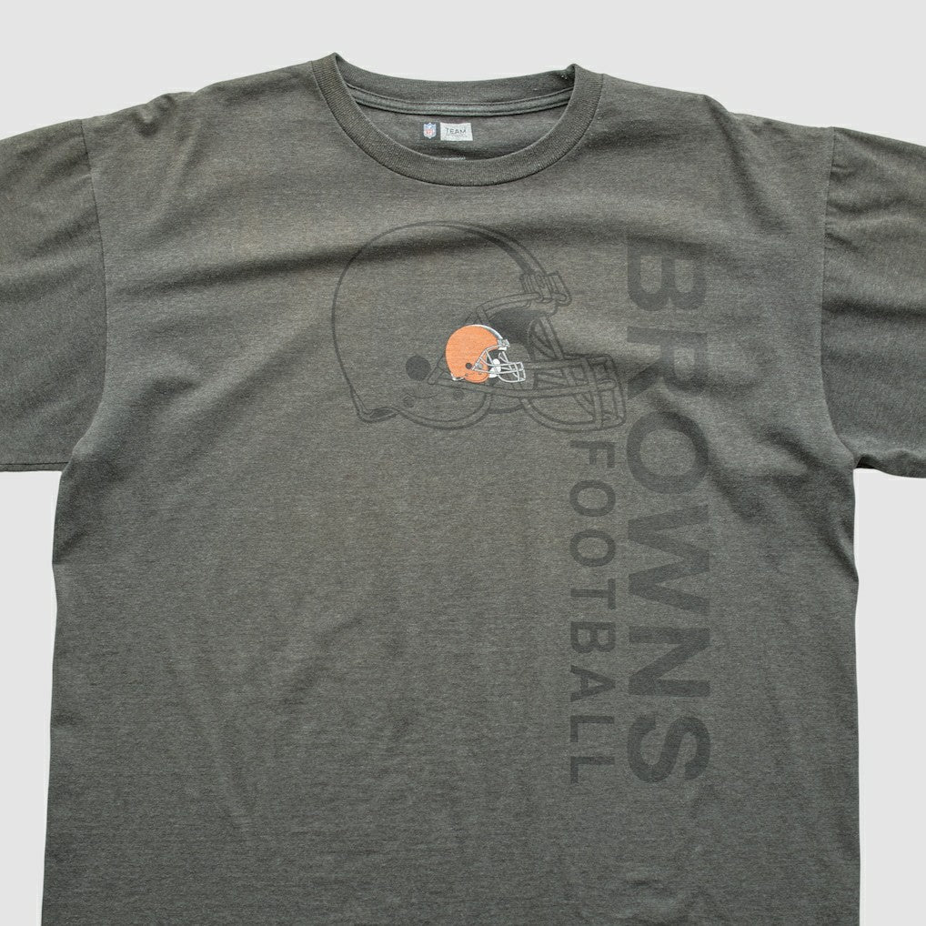 Cleveland Browns NFL 2010s T-shirt Dark Heather Gray Vintage - Fanatics