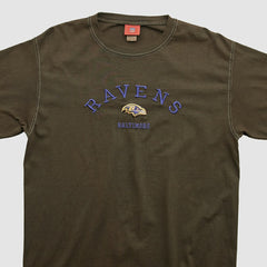 Baltimore Ravens NFL 2000s T-shirt Brown Vintage - Fanatics
