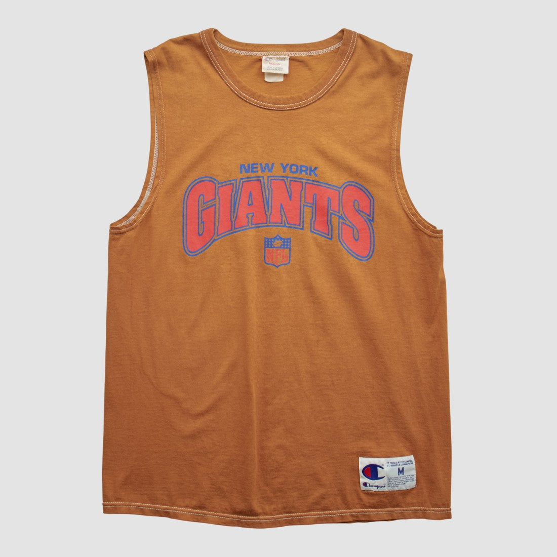 New York Giants Champion 90s Tank Clay Vintage - Fanatics