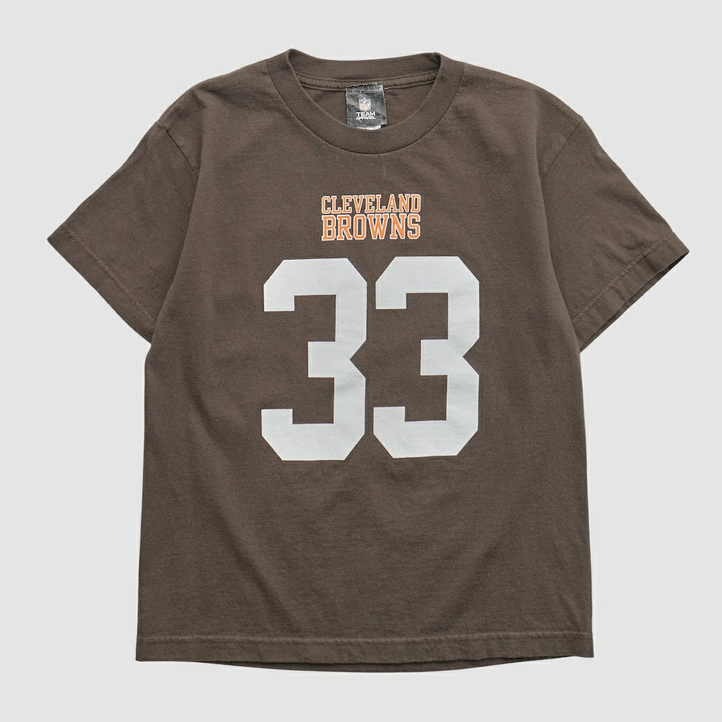 Cleveland Browns NFL 2010s T-shirt Brown Yth L Real Vintage - Fanatics