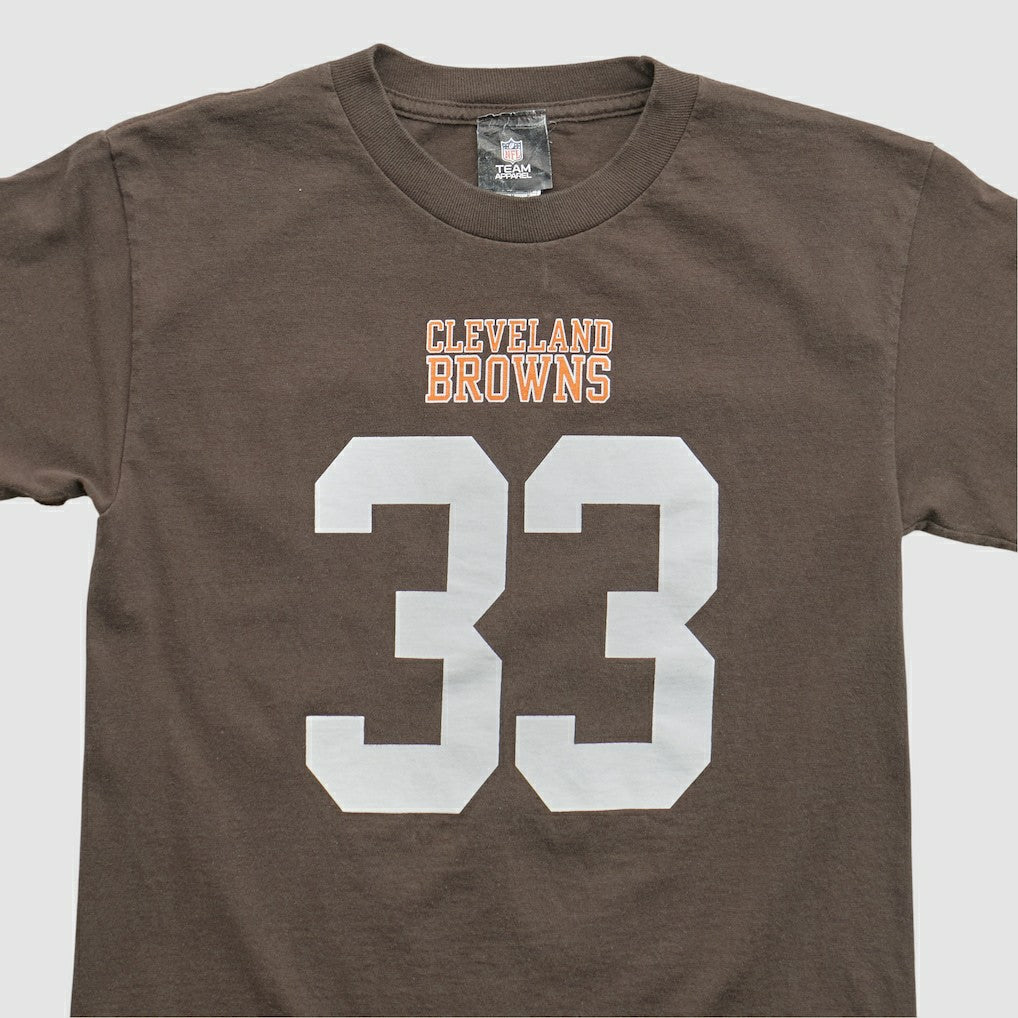 Cleveland Browns NFL 2010s T-shirt Brown Yth L Real Vintage - Fanatics