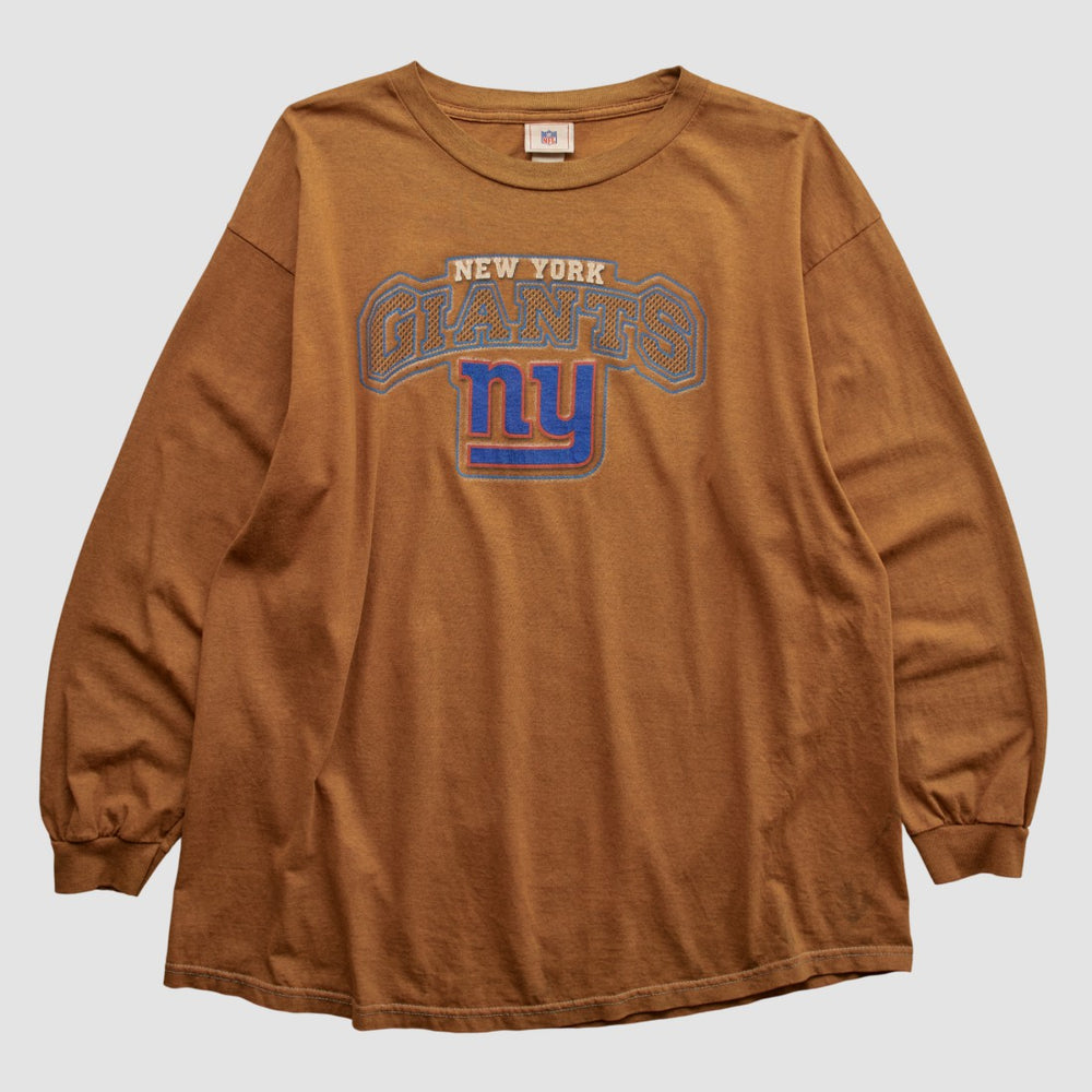 New York Giants NFL 2000s Long Sleeve T-shirt Clay Vintage - Fanatics