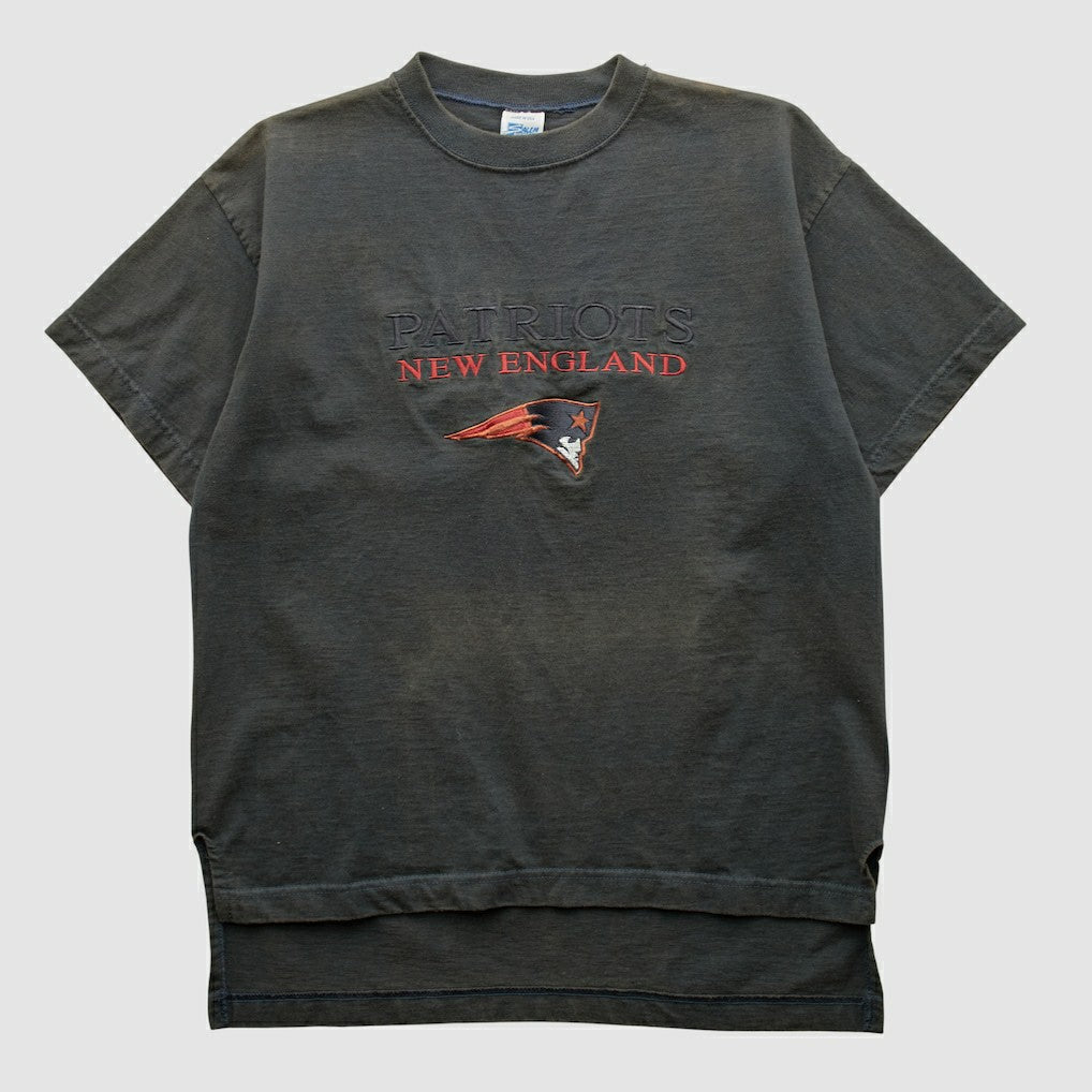 New England Patriotsm Sportswear 90s T-shirt Black Vintage - Fanatics