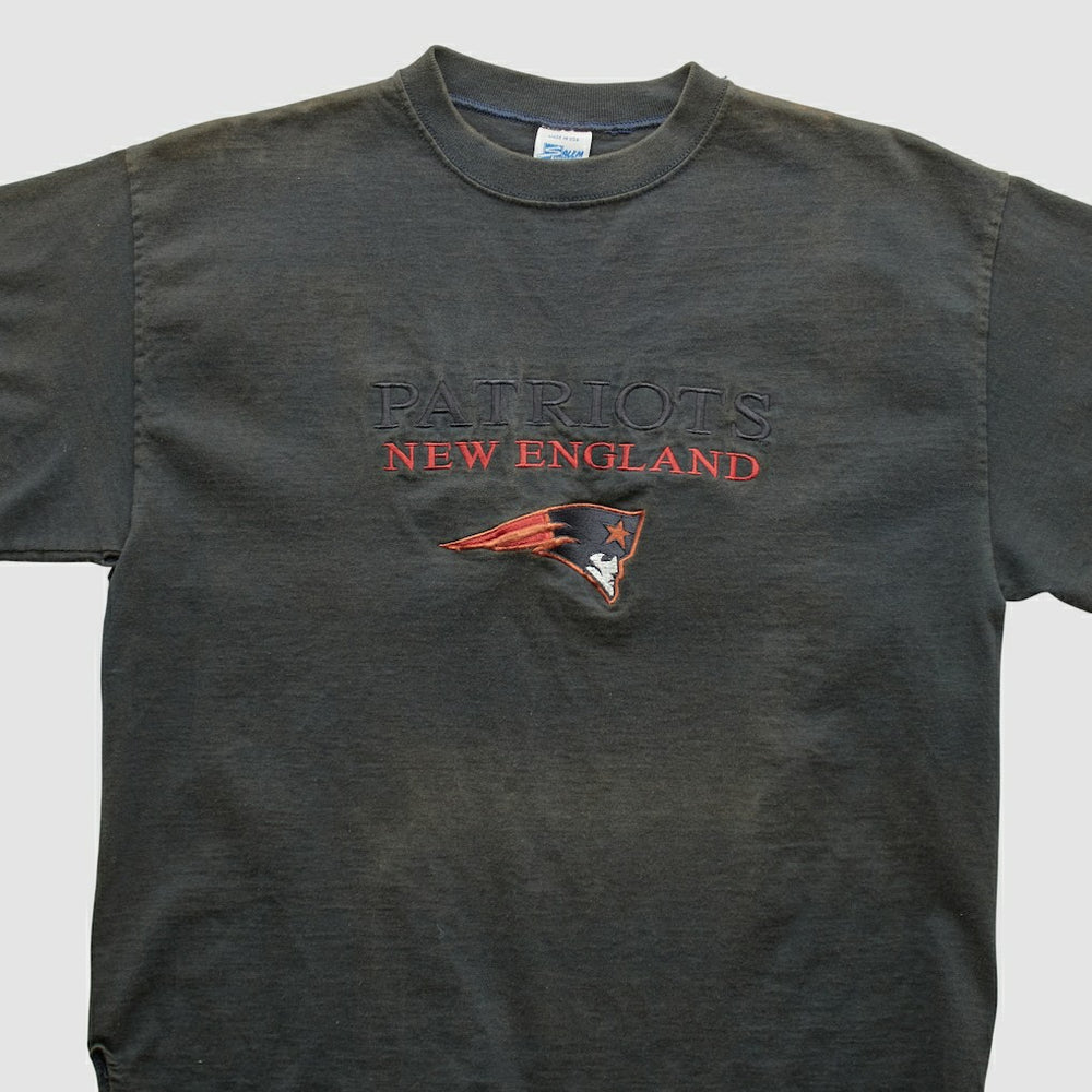 New England Patriotsm Sportswear 90s T-shirt Black Vintage - Fanatics