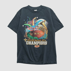 New Orleans Saints Alstyle 2010 T-shirt Black Vintage - Fanatics