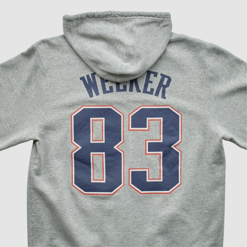 New England Patriots Reebok 2000s Hooded Pullover Sweatshirt Heather Gray Vintage - Fanatics