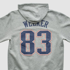 New England Patriots Reebok 2000s Hooded Pullover Sweatshirt Heather Gray Vintage - Fanatics