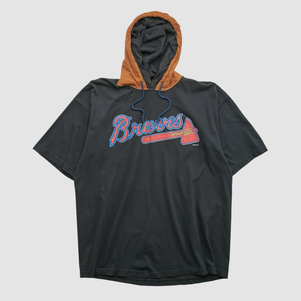 Atlanta Braves Salem Sportswear 1994 Hooded T-shirt On Sale