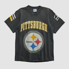 Pittsburgh Steelers Pro Player 90s T-shirt Black Vintage - Fanatics