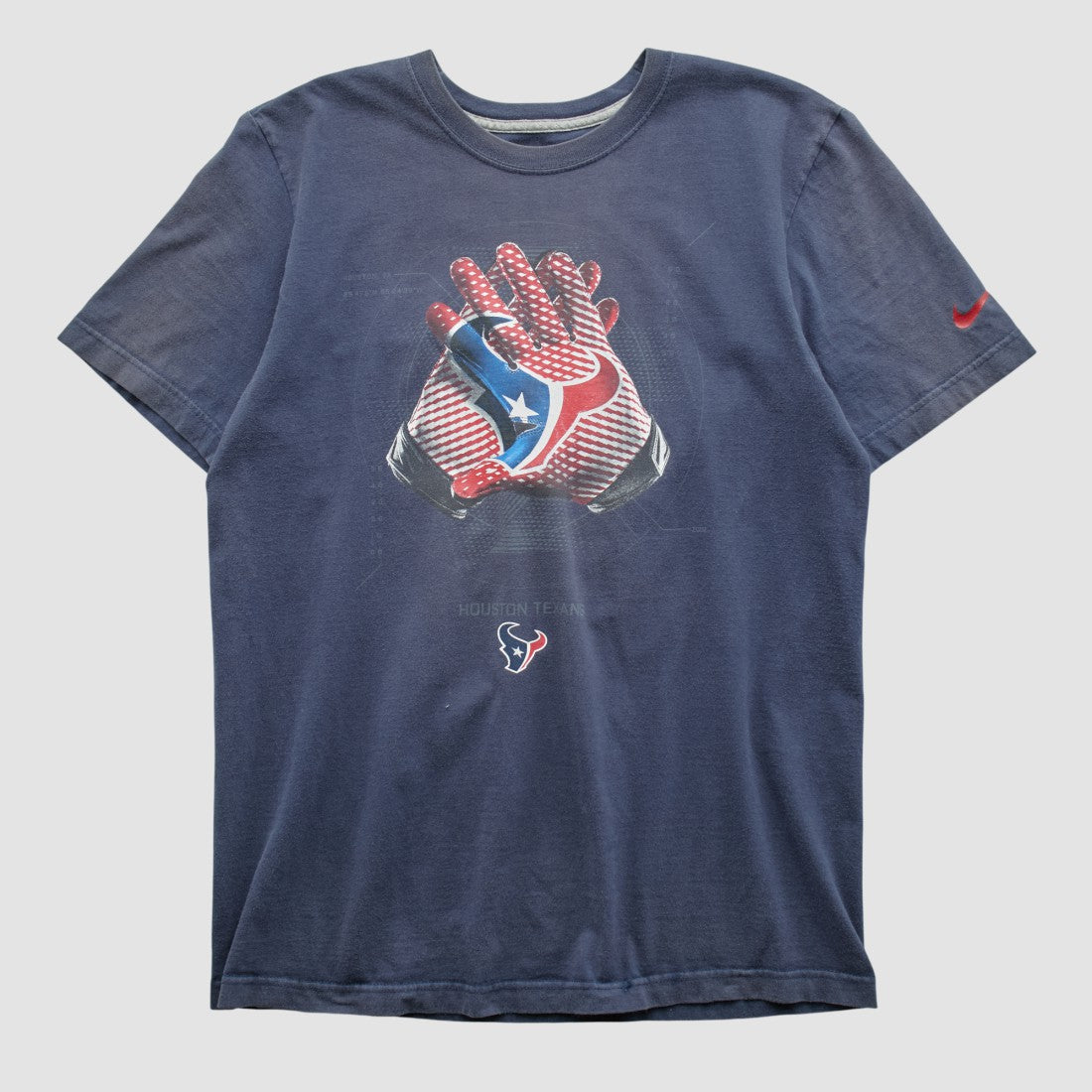 Houston Texans 2010s T-shirt Navy Vintage - Fanatics