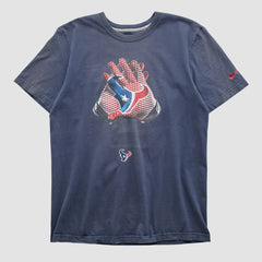 Houston Texans 2010s T-shirt Navy Vintage - Fanatics