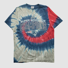 New England Patriots Majestic 2015 T-shirt Navy Vintage - Fanatics
