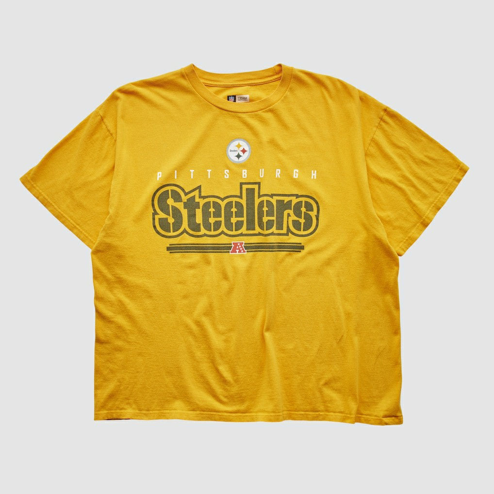 Pittsburgh Steelers NFL 2010s T-shirt Yellow Vintage - Fanatics