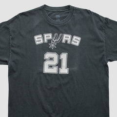 Vintage - San Antonio Spurs NBA 2000s T-shirt - Black Vintage