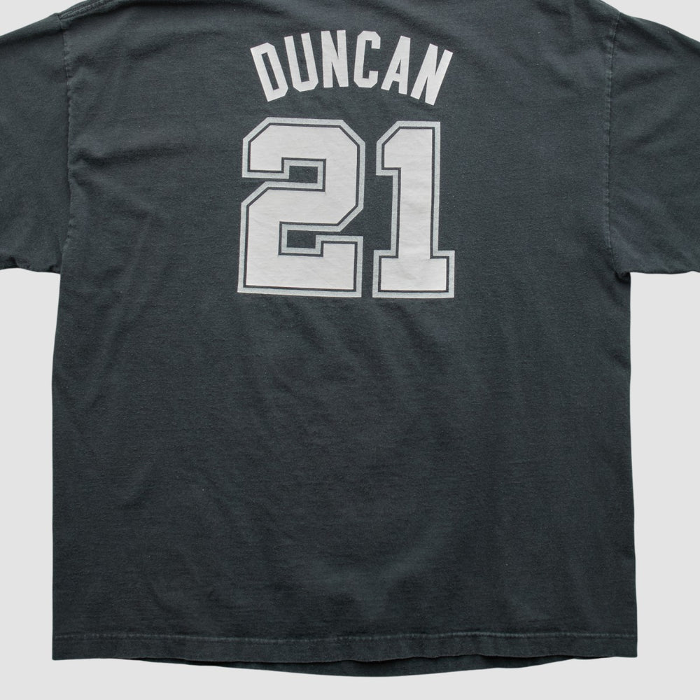 Vintage - San Antonio Spurs NBA 2000s T-shirt - Black Vintage