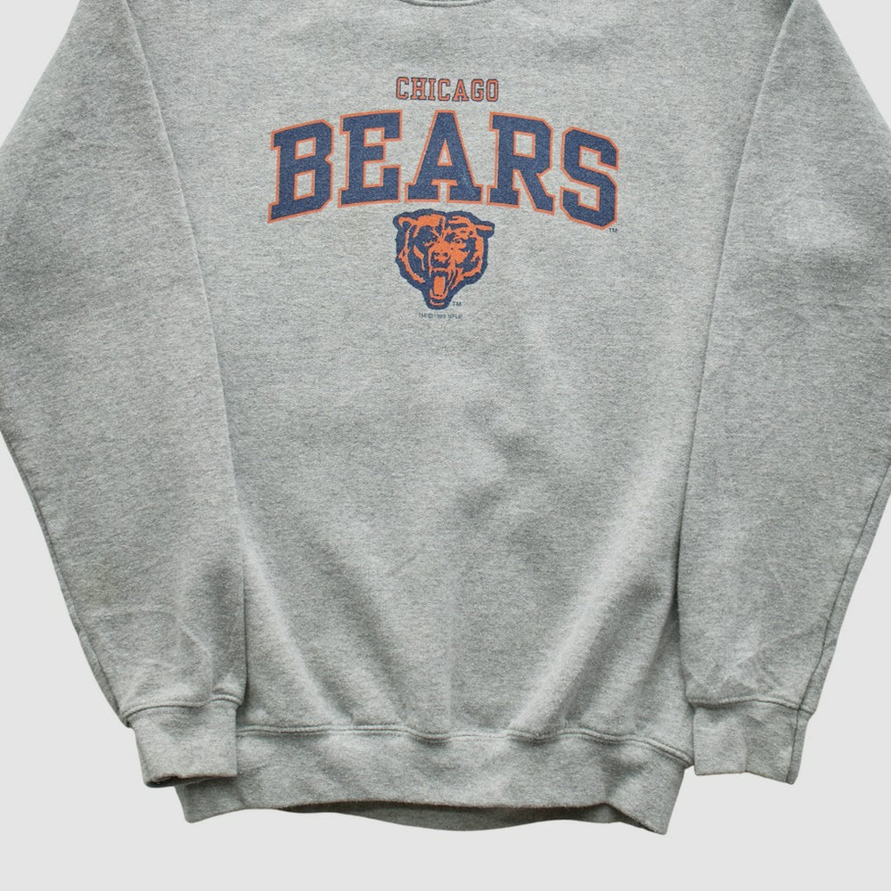 Chicago Bears Gildan 1999 Pullover Sweatshirt Heather Gray Yth L Real Vintage - Fanatics