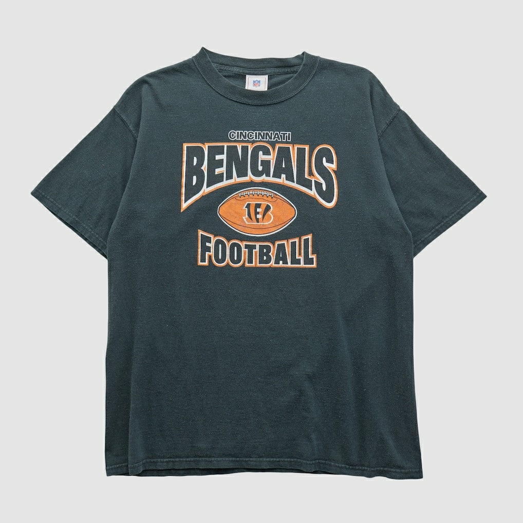 Cincinnati Bengals NFL 2000s T-shirt Black Vintage - Fanatics