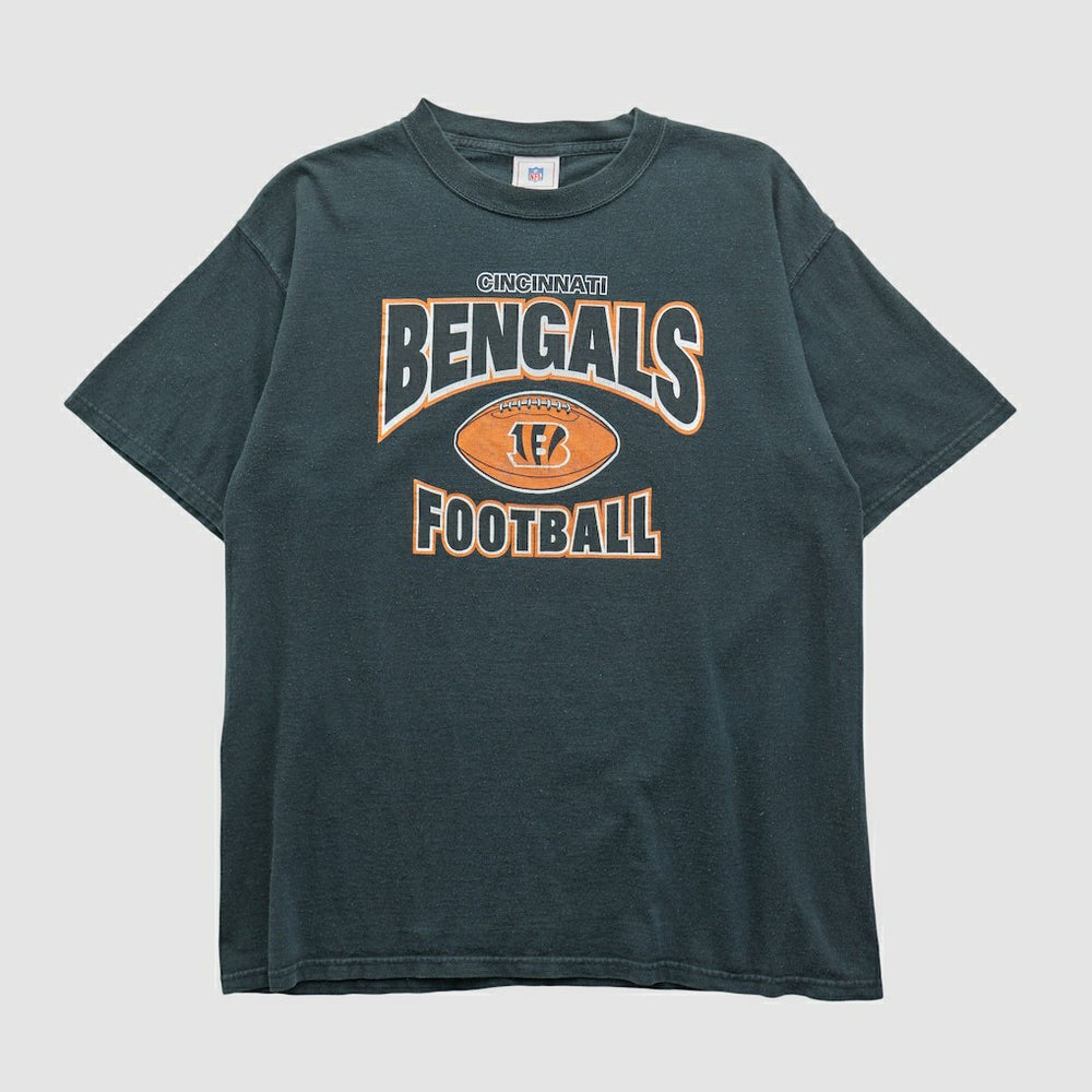 Cincinnati Bengals NFL 2000s T-shirt Black Vintage - Fanatics