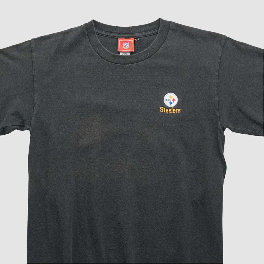 Pittsburgh Steelers NFL 2000s T-shirt Black Vintage - Fanatics