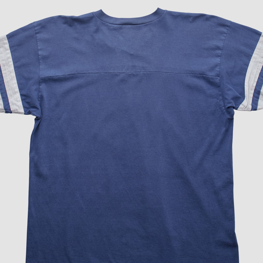 Dallas Cowboys Logo 7 90s T-shirt Navy Vintage - Fanatics