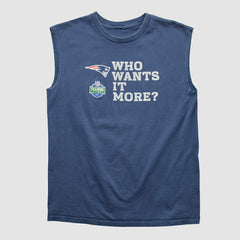 New England Patriots 2007 Tank Navy Vintage - Fanatics