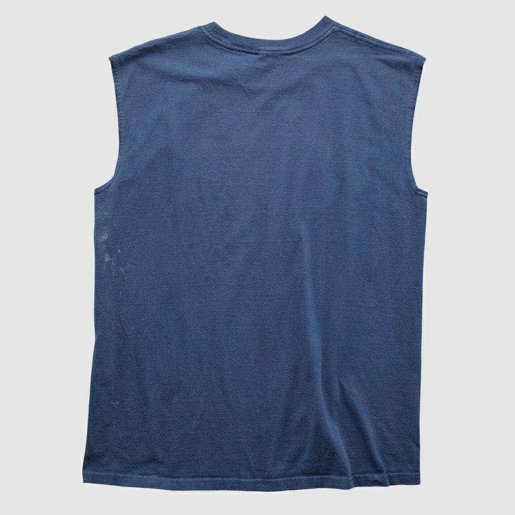 New England Patriots 2007 Tank Navy Vintage - Fanatics