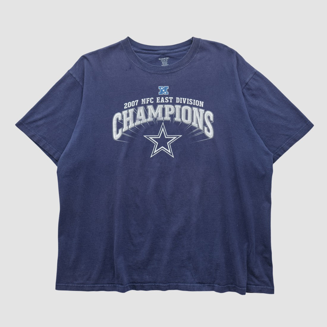 Dallas Cowboys Reebok 2007 T-shirt Navy Vintage - Fanatics