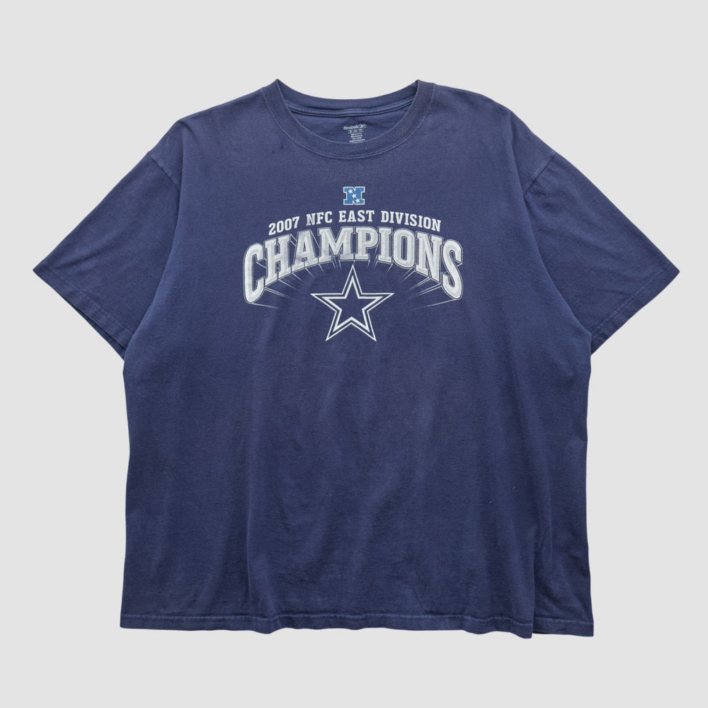 Dallas Cowboys Reebok 2007 T-shirt Navy Vintage - Fanatics