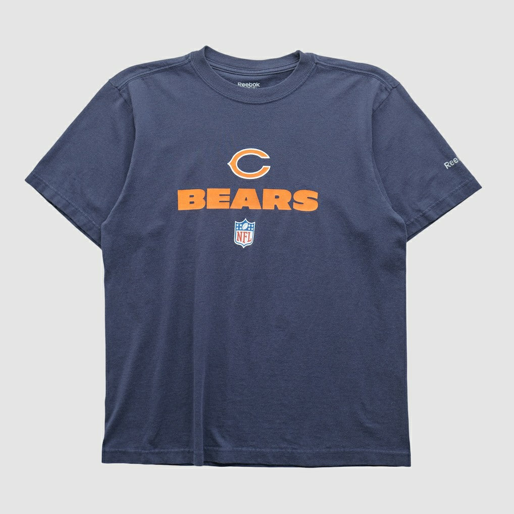 Chicago Bears Reebok 2000s T-shirt Navy Vintage - Fanatics