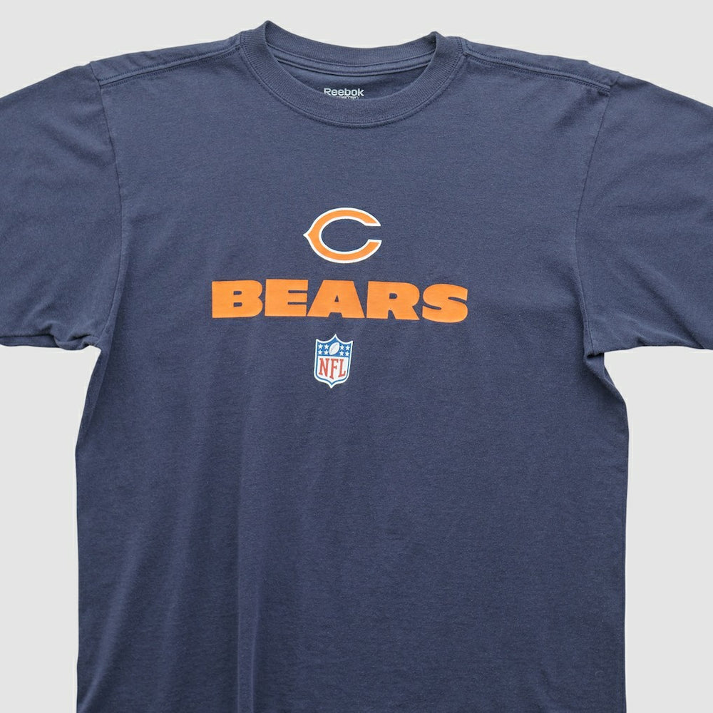 Chicago Bears Reebok 2000s T-shirt Navy Vintage - Fanatics