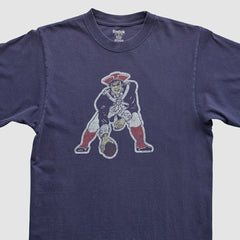 New England Patriots Reebok 2000s T-shirt Navy Vintage - Fanatics