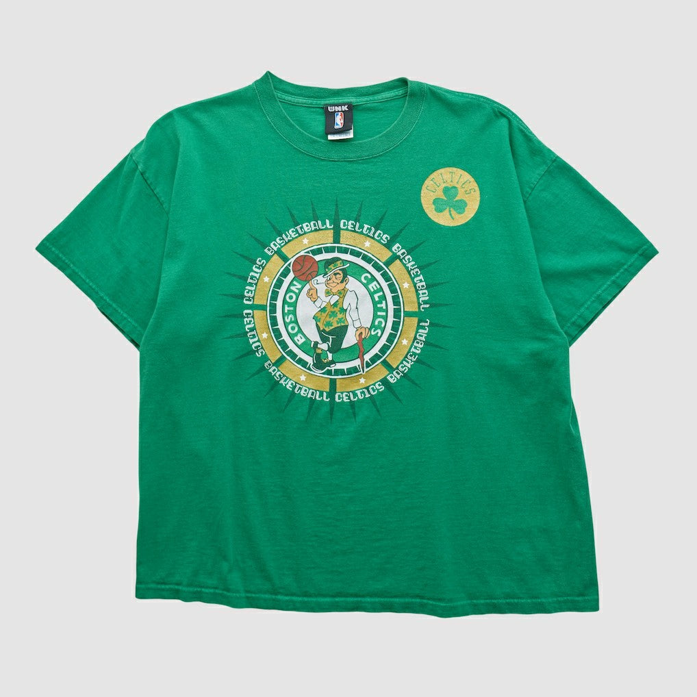 Vintage - Boston Celtics UNK 2000s T-shirt - Green Vintage