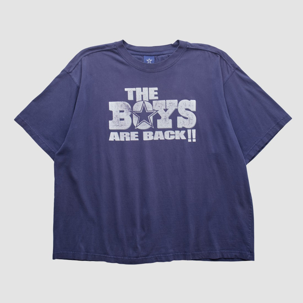 Dallas Cowboys Cowboys Authentic Apparel 2000s T-shirt Navy Vintage - Fanatics