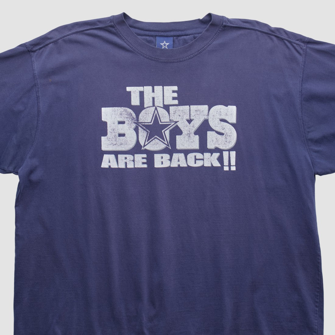 Dallas Cowboys Cowboys Authentic Apparel 2000s T-shirt Navy Vintage - Fanatics