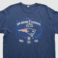 New England Patriots Delta 2015 T-shirt Navy Vintage - Fanatics