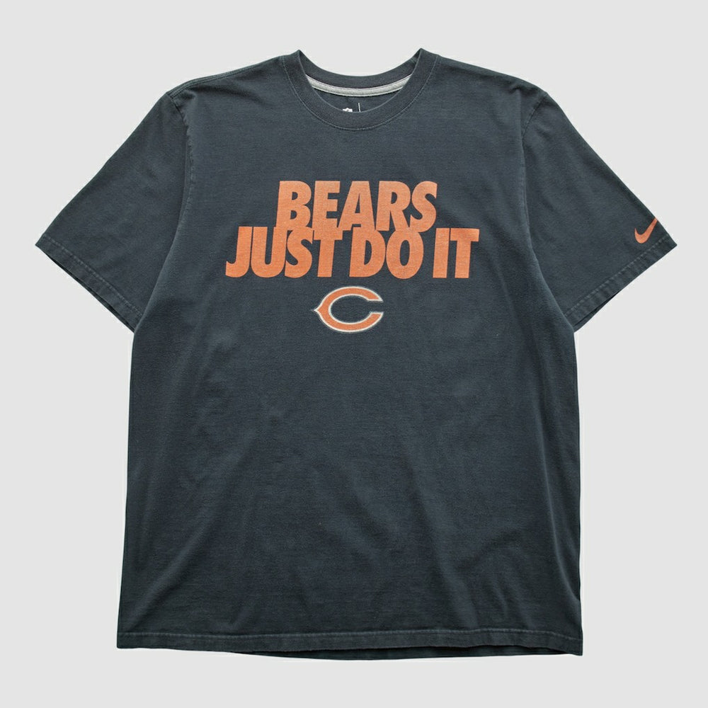 Chicago Bears NFL 2010s T-shirt Black Vintage - Fanatics