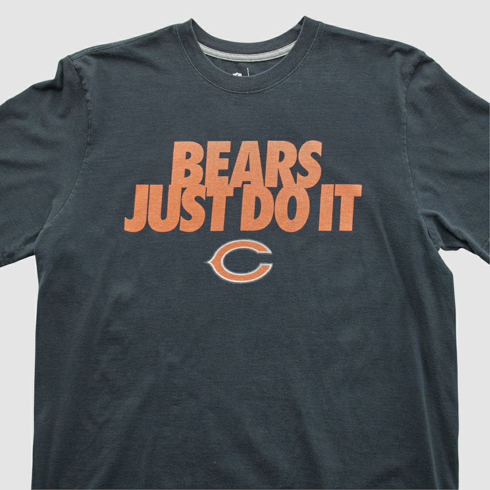 Chicago Bears NFL 2010s T-shirt Black Vintage - Fanatics