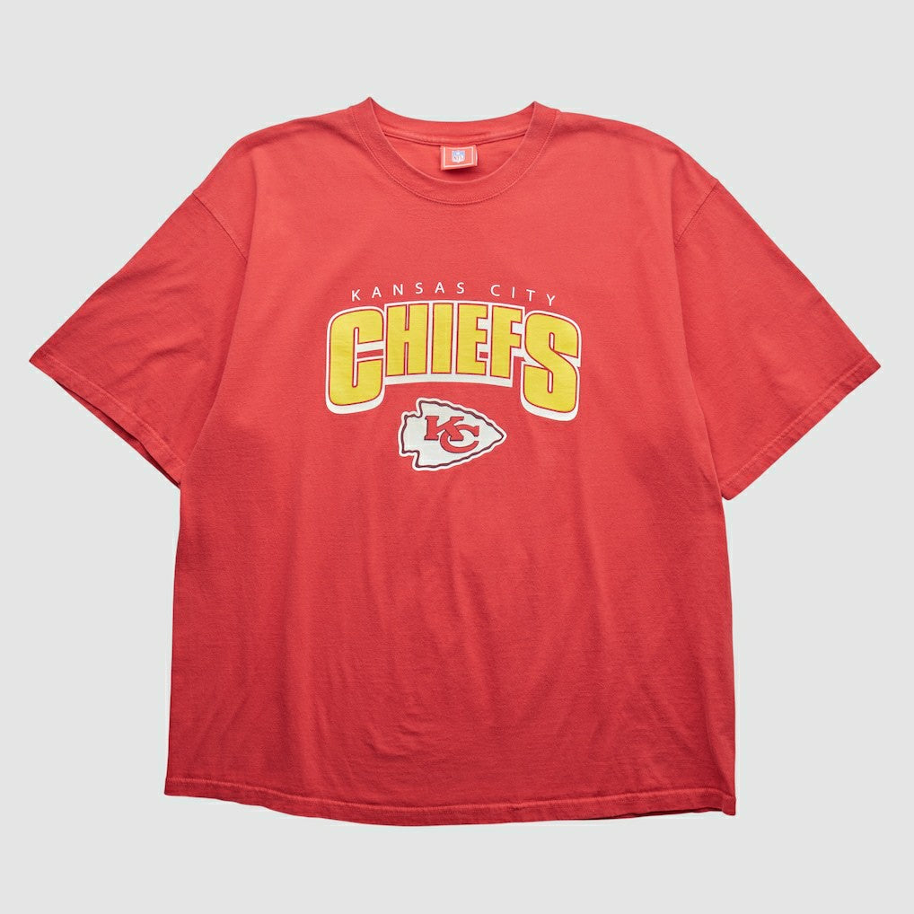 Kansas City Chiefs NFL 2000s T-shirt Red Vintage - Fanatics