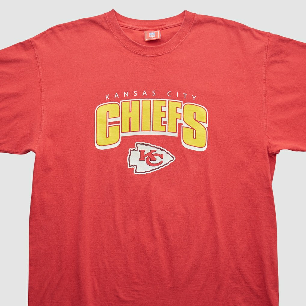 Kansas City Chiefs NFL 2000s T-shirt Red Vintage - Fanatics