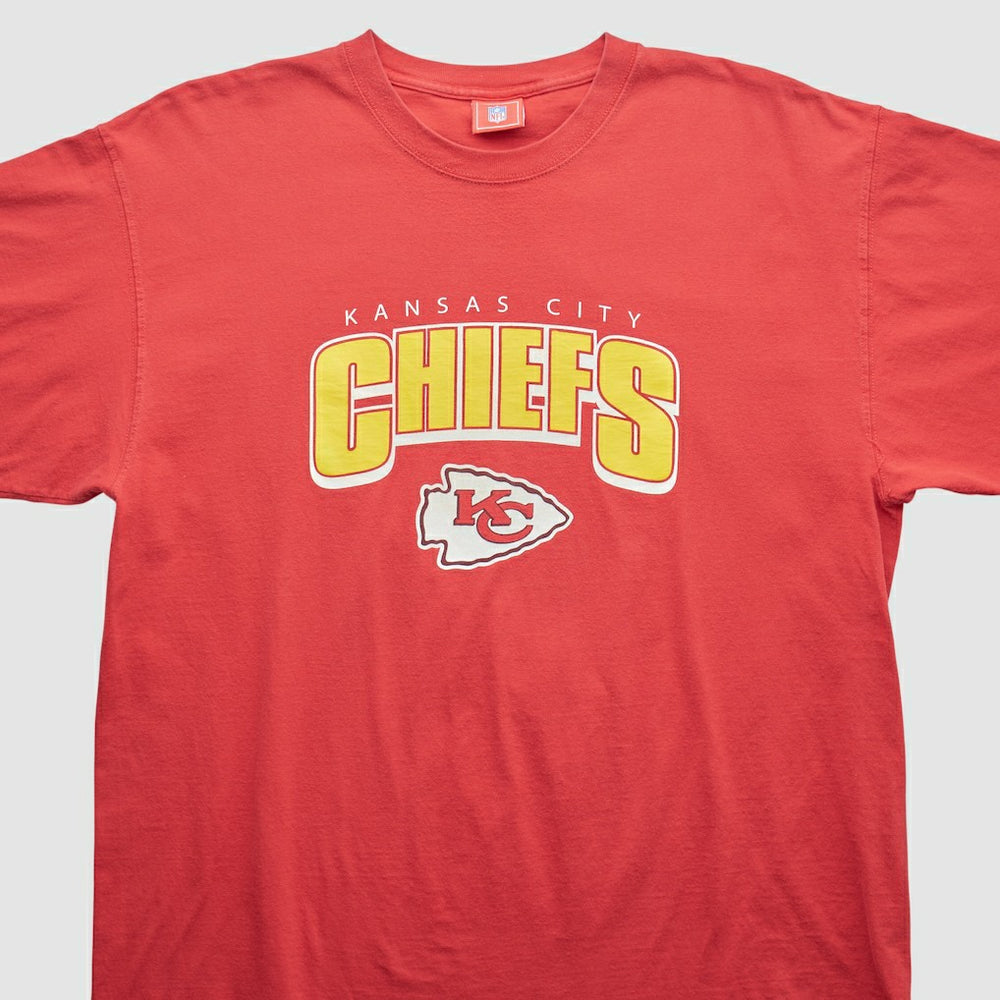 Kansas City Chiefs NFL 2000s T-shirt Red Vintage - Fanatics