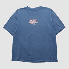 New England Patriots 2000s T-shirt Blue Vintage - Fanatics