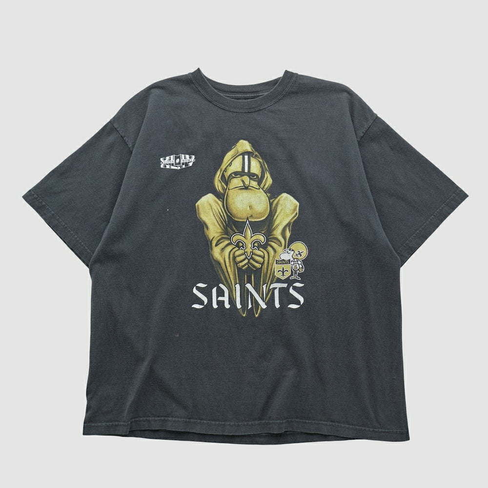 New Orleans Saints Reebok 2010 T-shirt Black Vintage - Fanatics