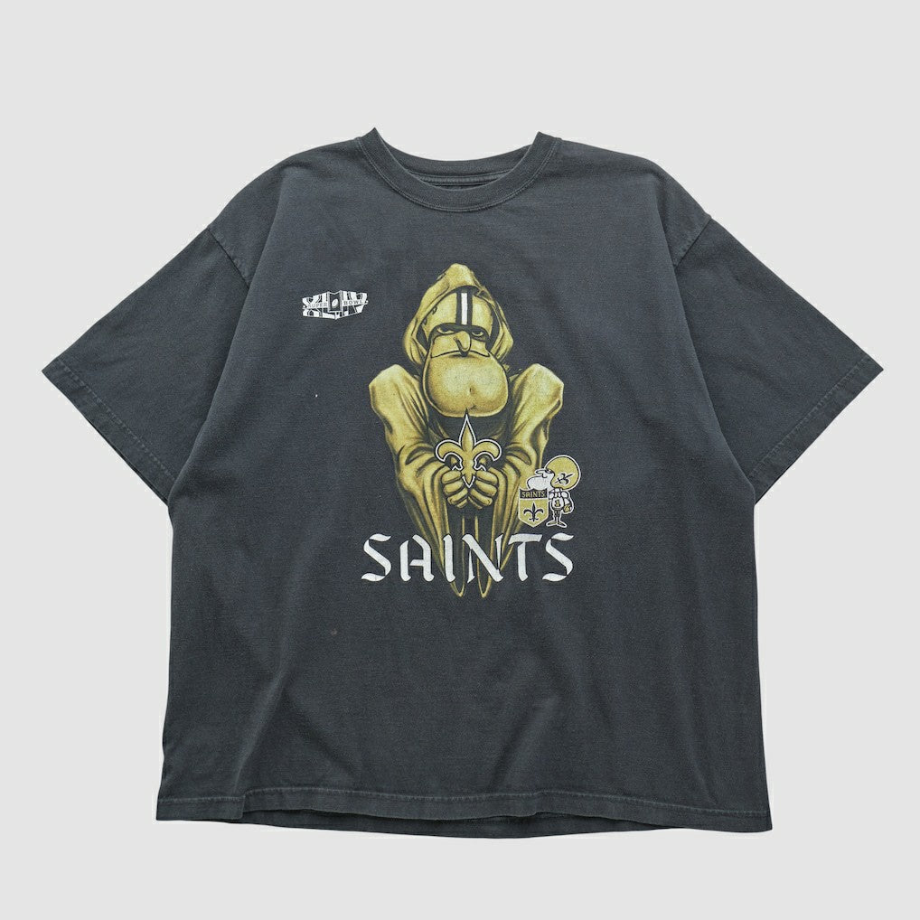 New Orleans Saints Reebok 2010 T-shirt Black Vintage - Fanatics