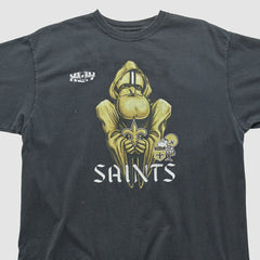 New Orleans Saints Reebok 2010 T-shirt Black Vintage - Fanatics