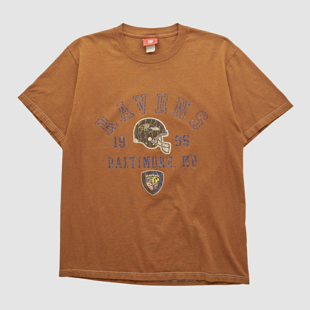 Baltimore Ravens NFL 2000s T-shirt Clay Vintage - Fanatics