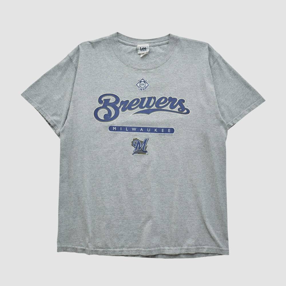 Milwaukee Brewers Lee Sport 2000s T-shirt On Sale