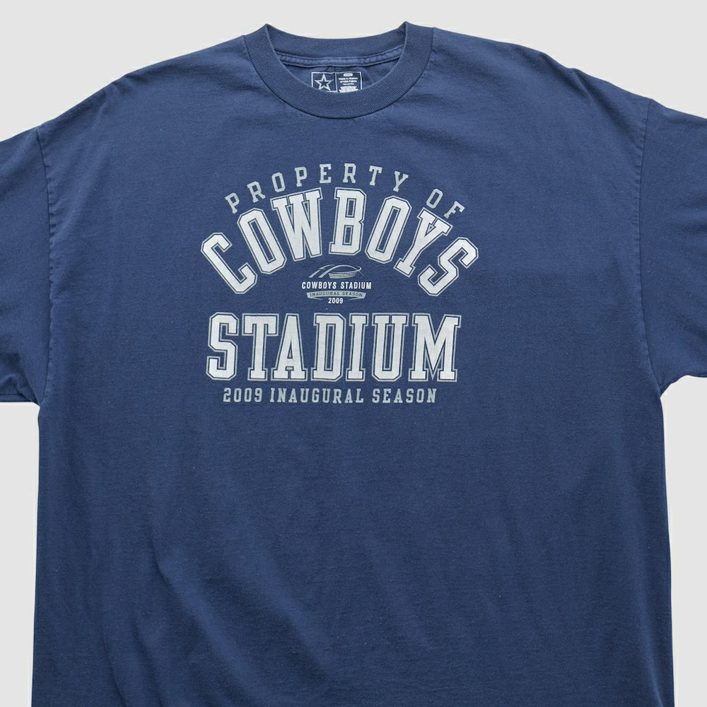 Dallas Cowboys Cowboys Authentic Apparel 2009 T-shirt Navy Vintage - Fanatics