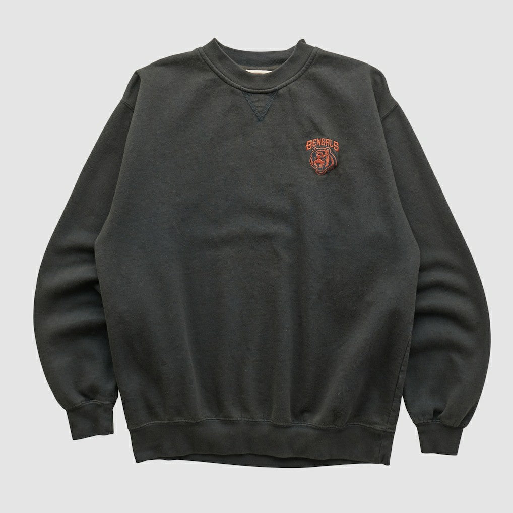 Cincinnati Bengals NFL 2000s Pullover Sweatshirt Black Vintage - Fanatics
