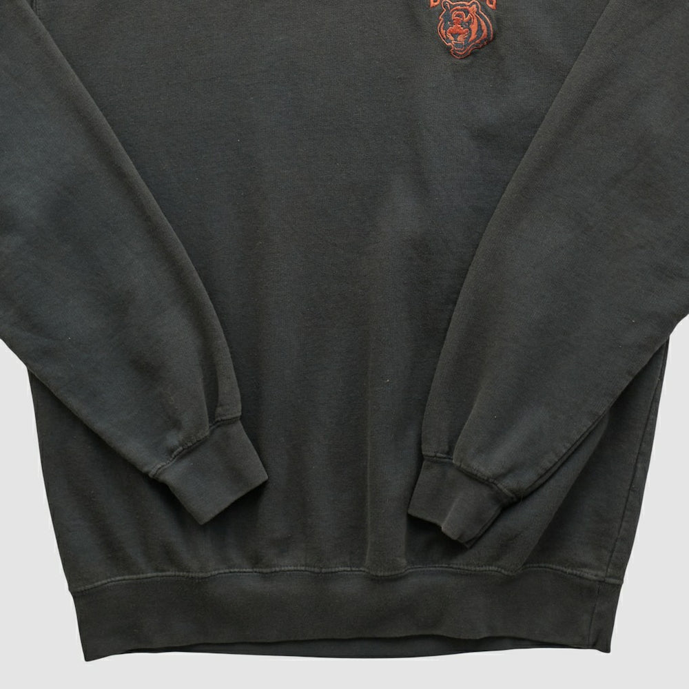 Cincinnati Bengals NFL 2000s Pullover Sweatshirt Black Vintage - Fanatics